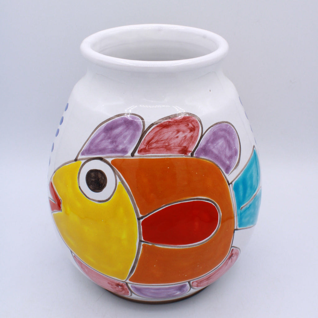 Fish and Octopus Vase