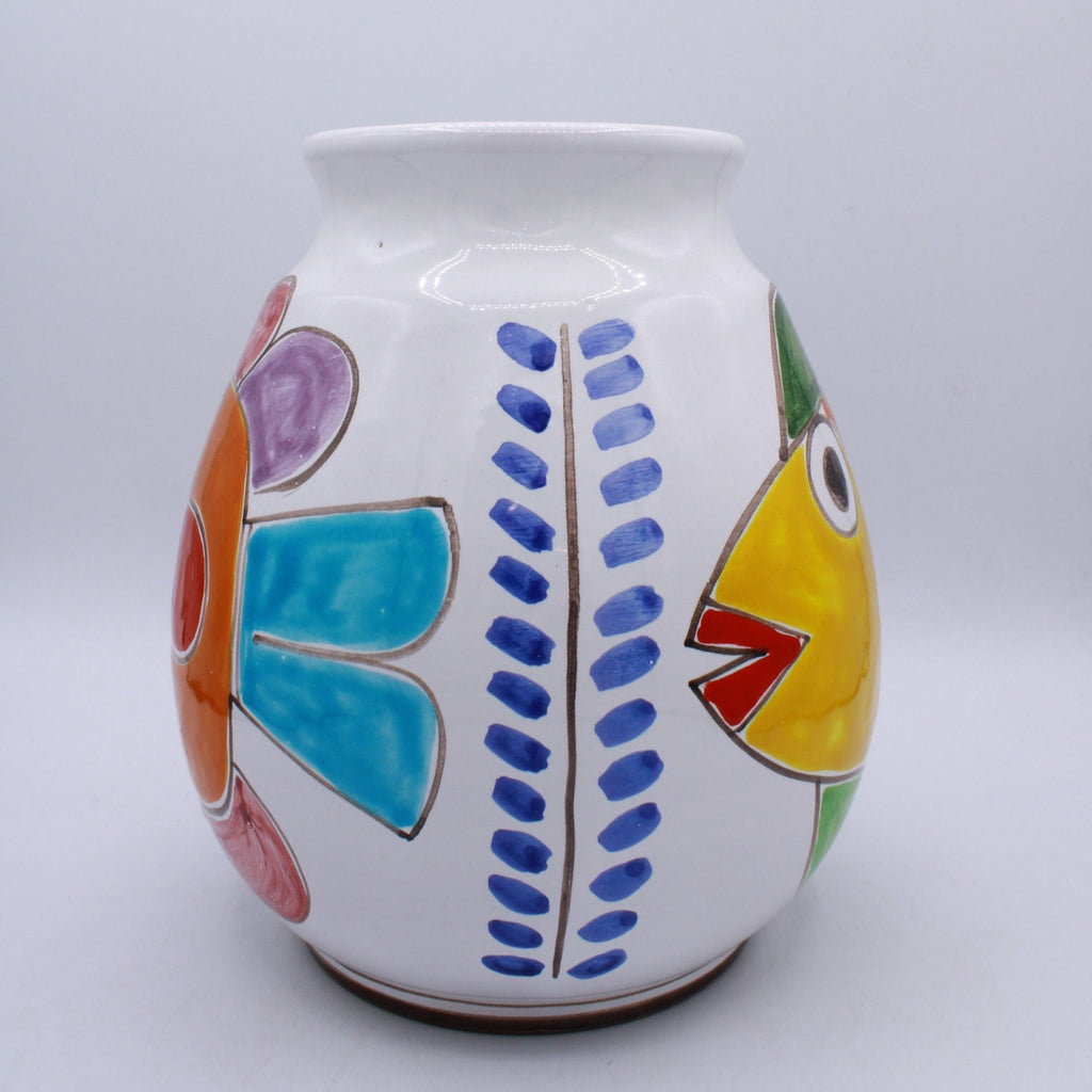 Fish and Octopus Vase