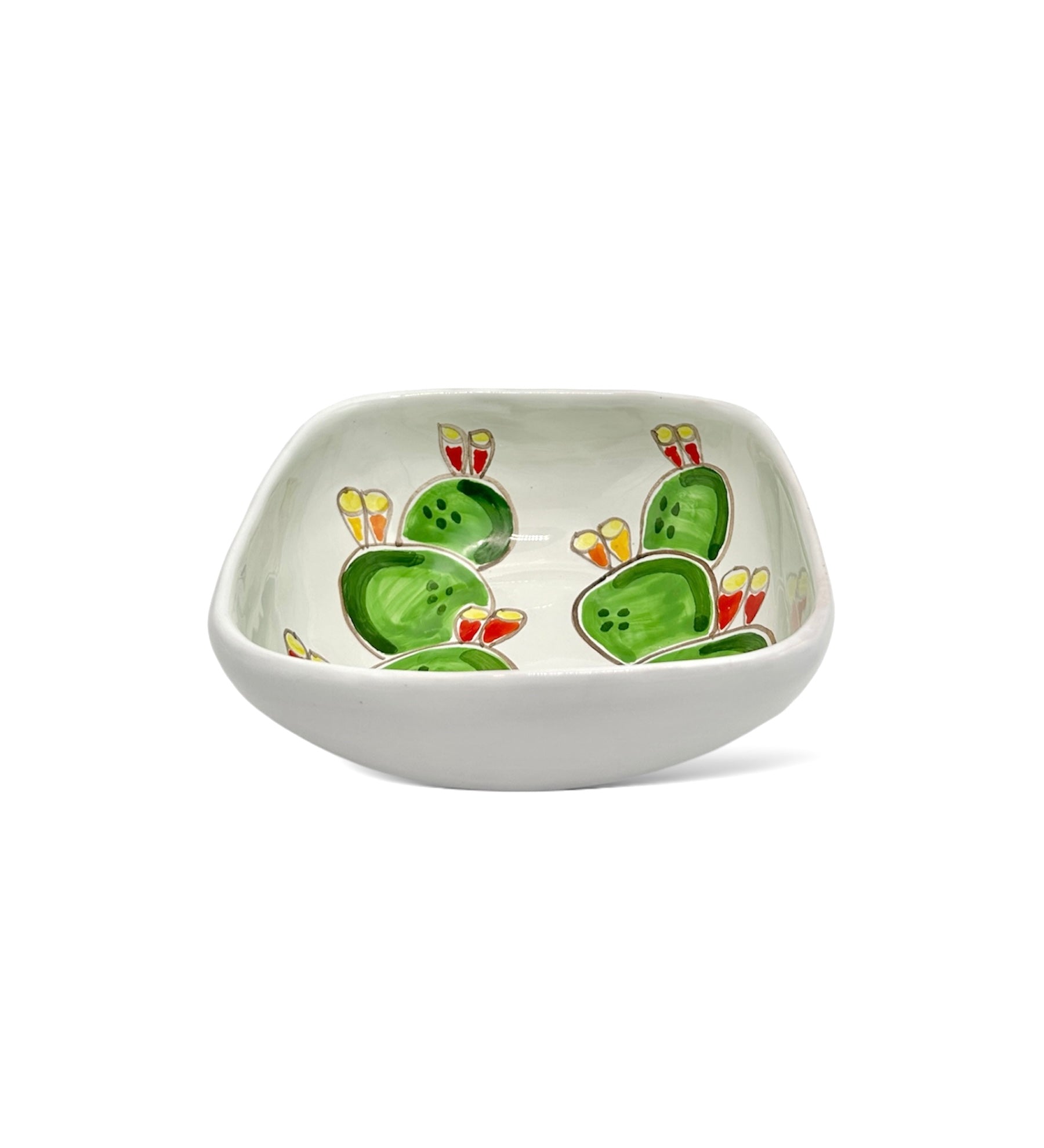 Square Bowl Prickly Pears