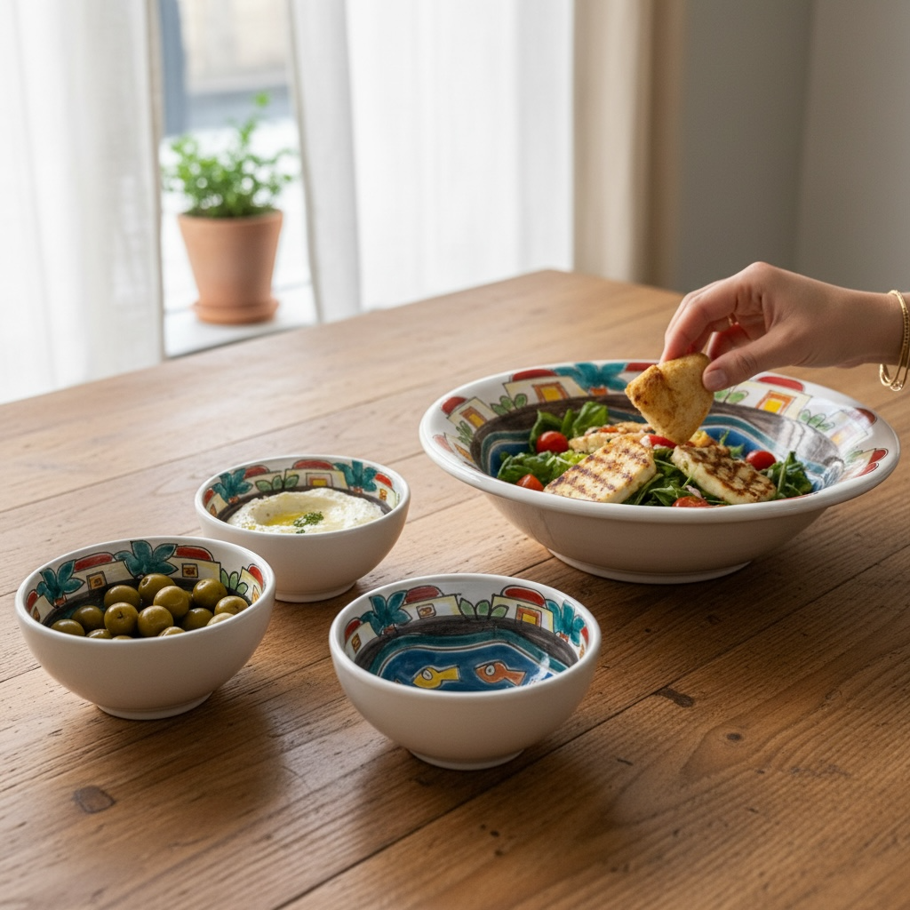 French Pantelleria Sea Blue Bowl