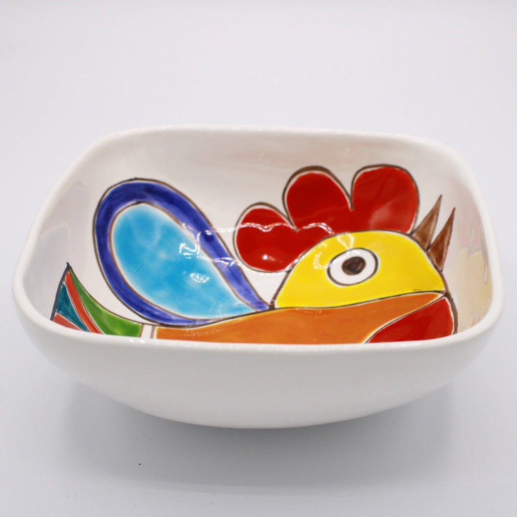 Hen Square Bowl