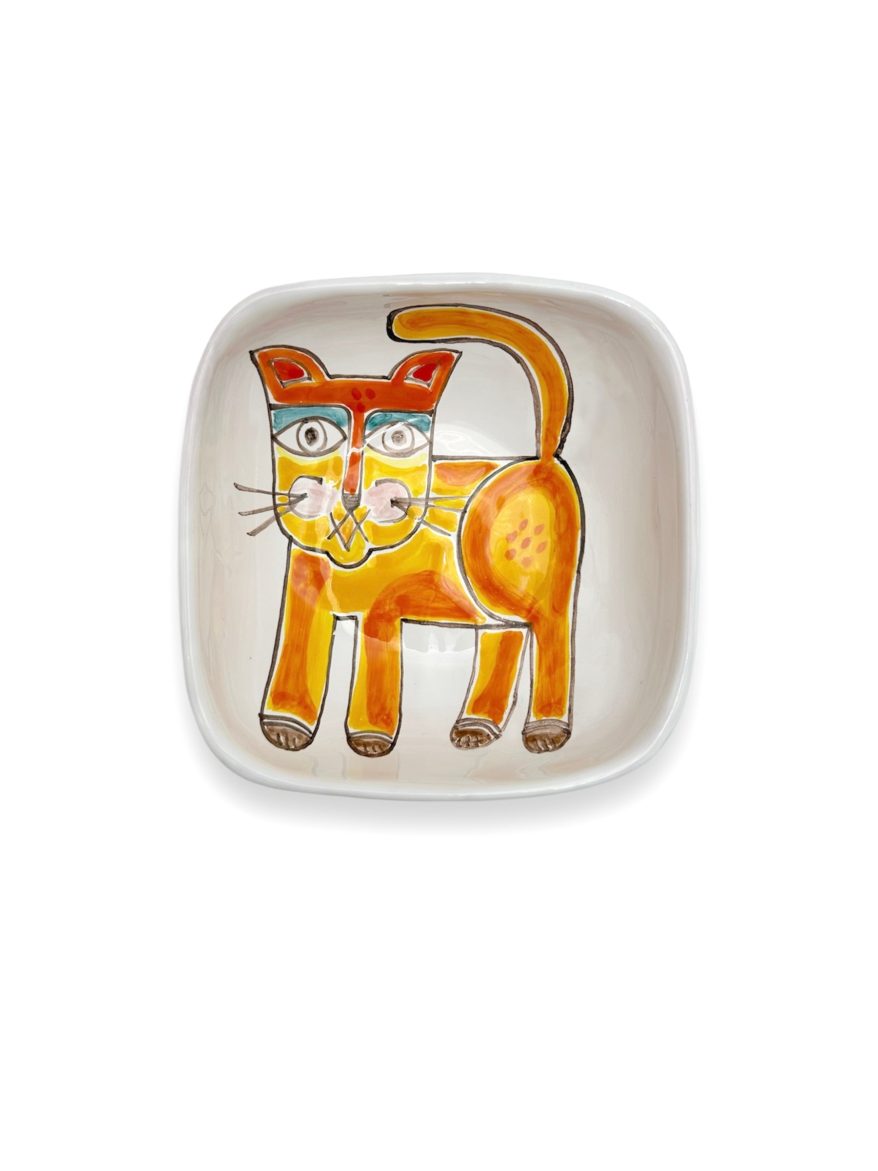 Square Cat Bowl