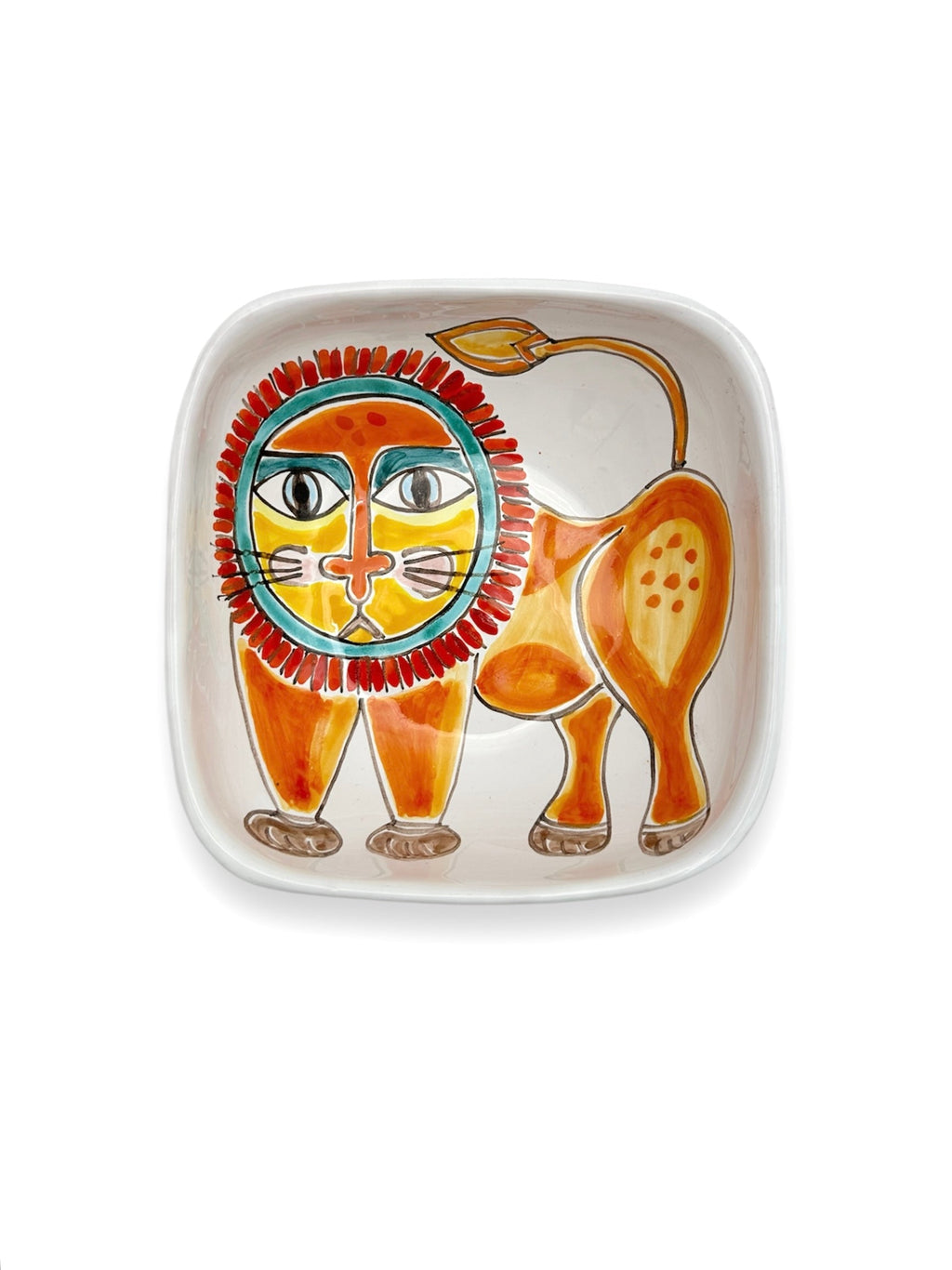 Lion Square Bowl