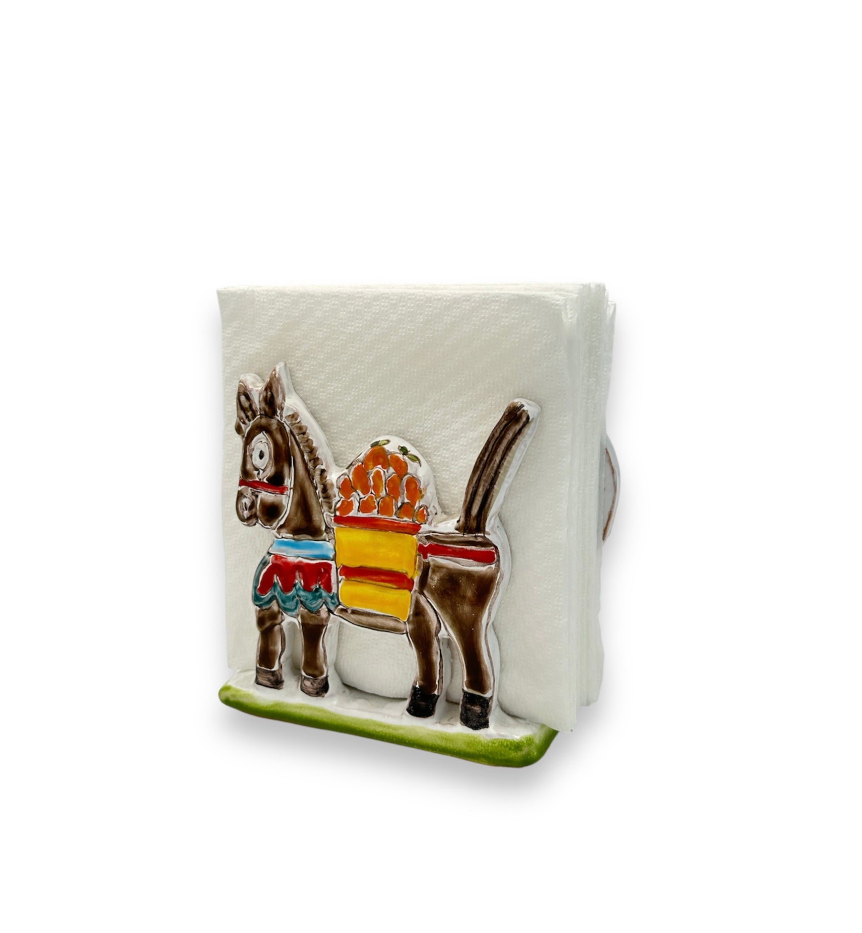 Donkey and Lion Napkin Holder
