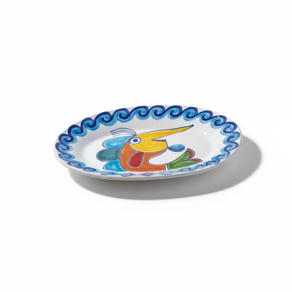 Oval Dish Swordfish