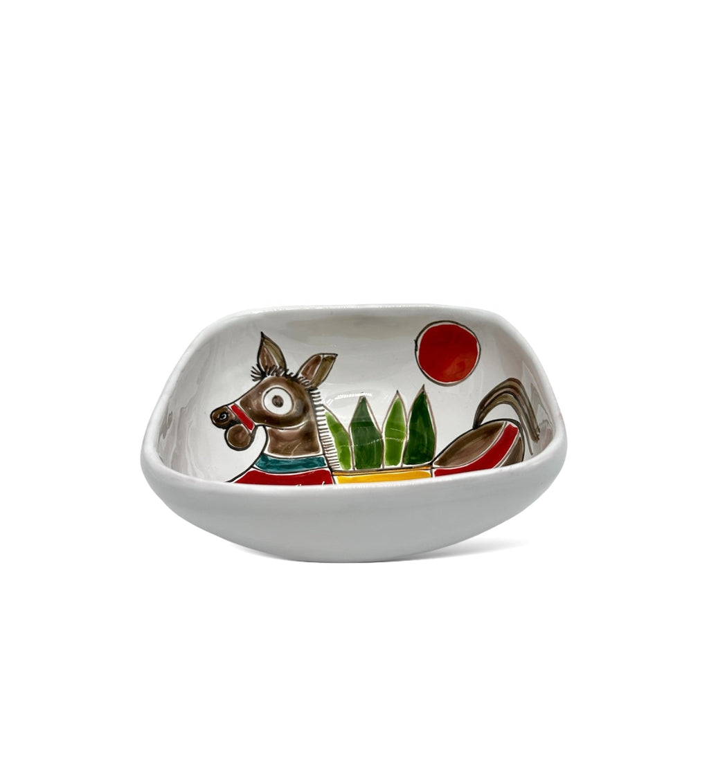 Square Bowl Donkey