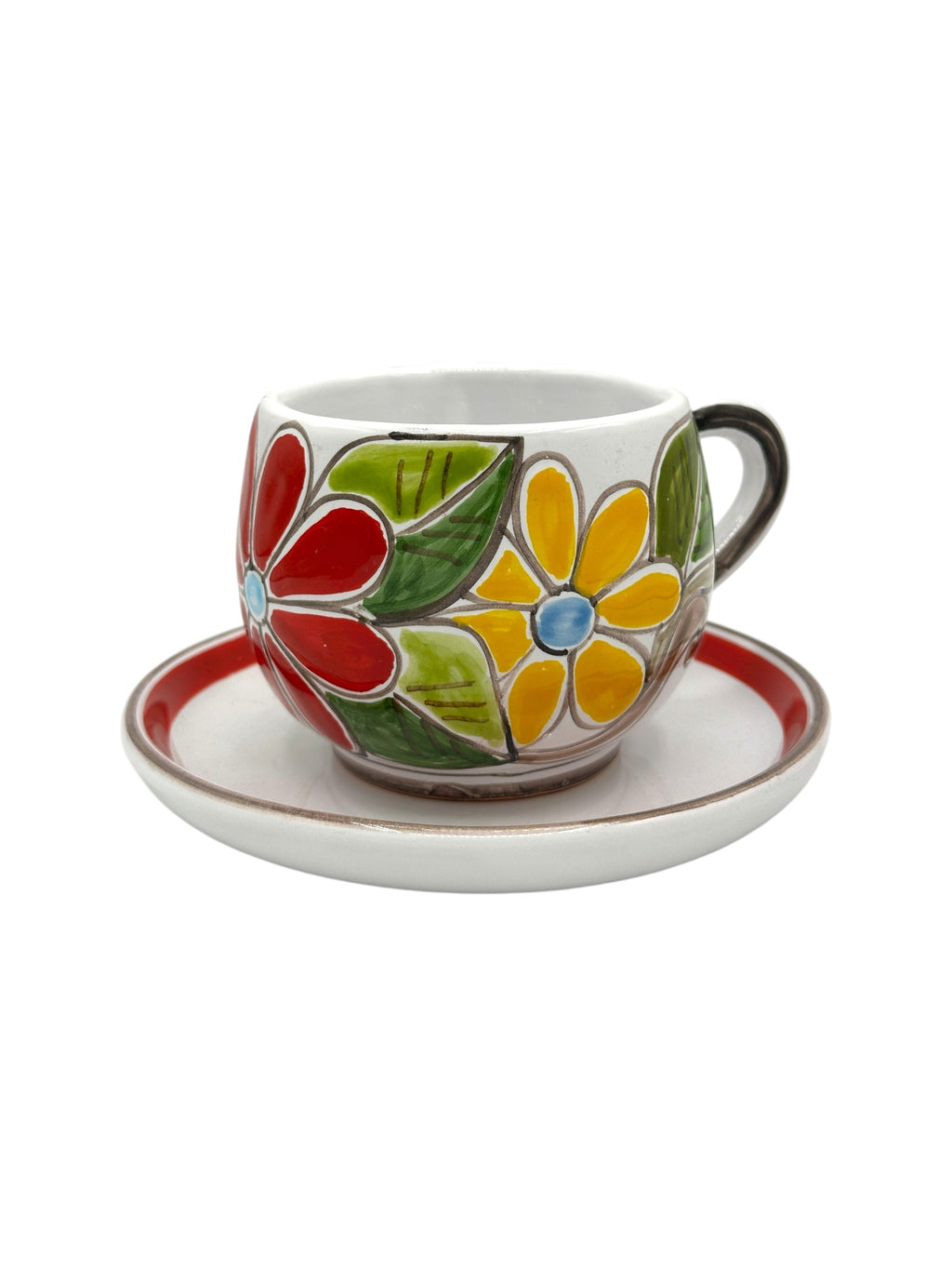 Cup and Saucer - Daisies
