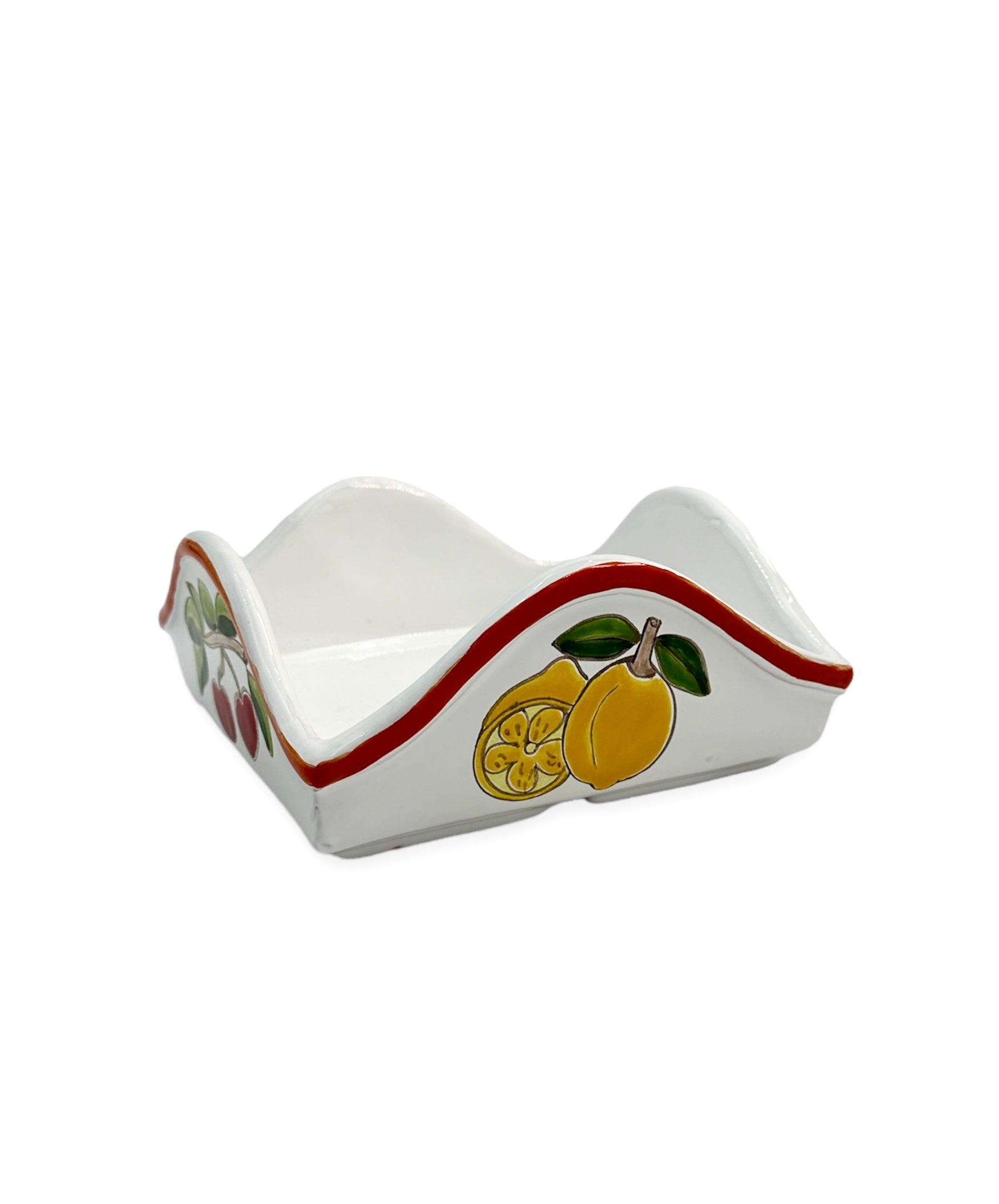 Square Fruit Napkin Holder