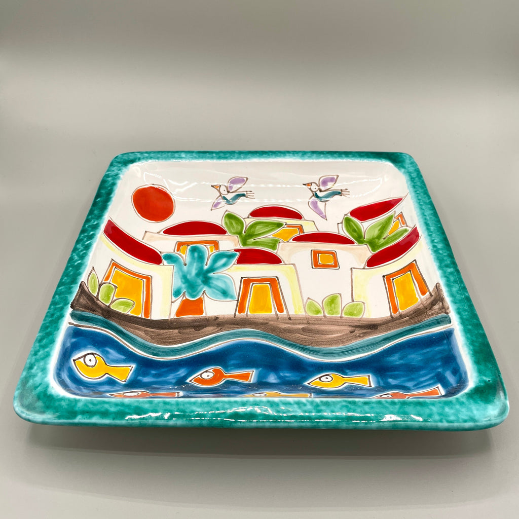 Pantelleria Square Plate