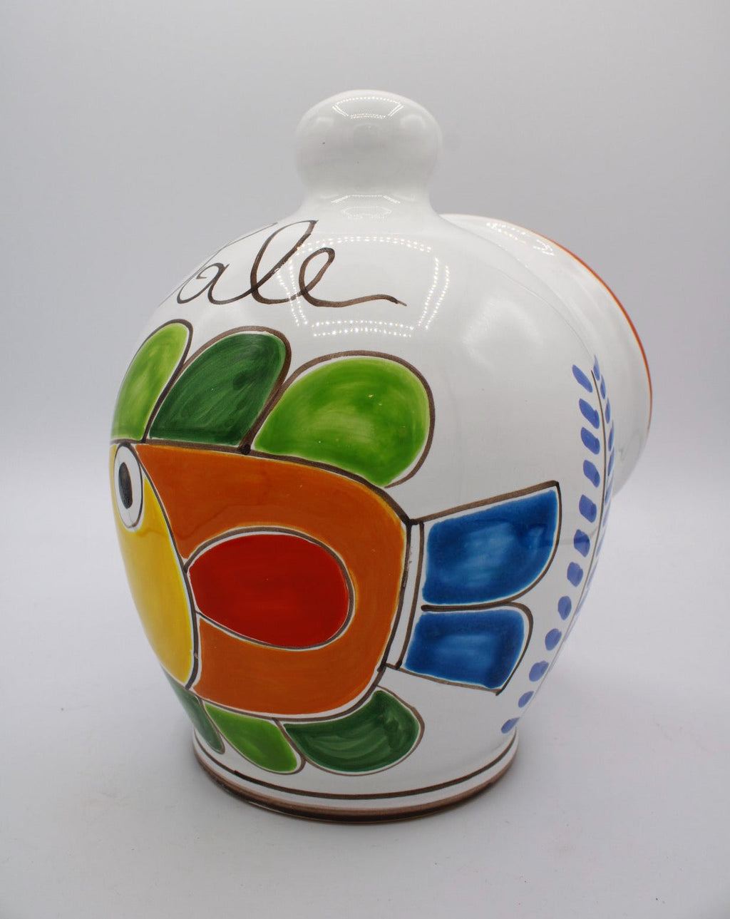 Salt Holder With Fish Mouth