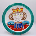 Queen Round Plate