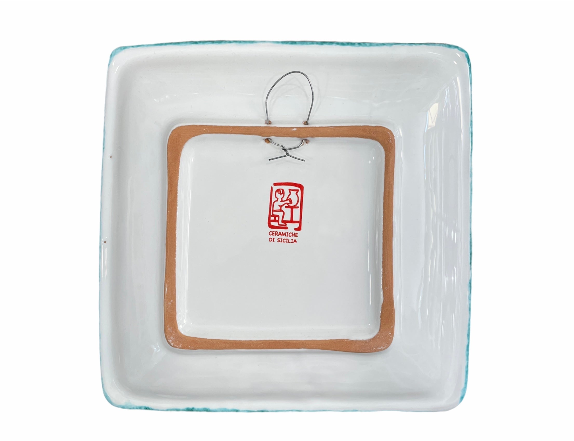 Square Plate Little Bird