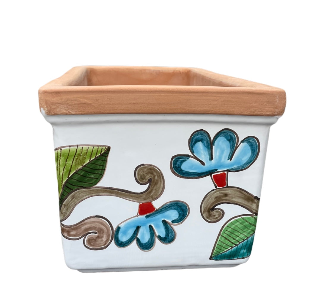 Rectangular Daisies Plant Holder