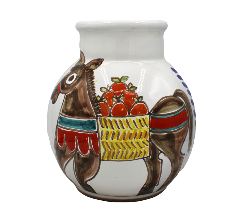 Donkey and Sun vase