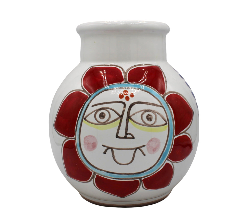 Donkey and Sun vase