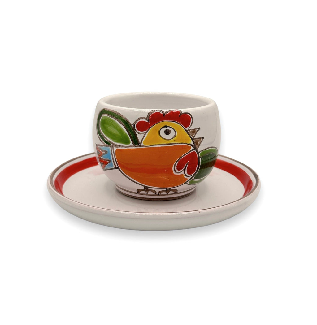 Cup and Saucer - Hen