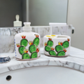 Prickly pears bathroom set