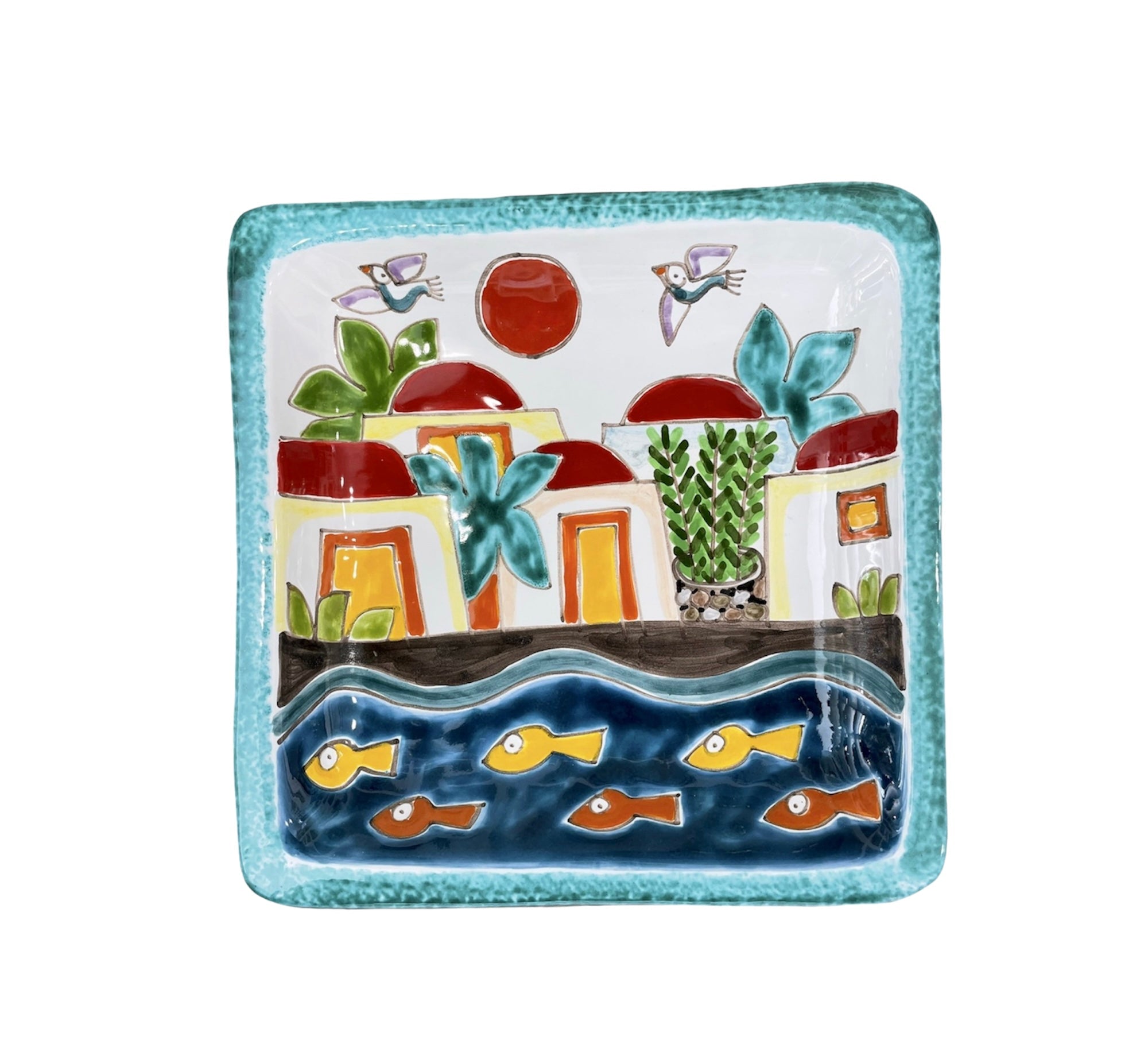 Pantelleria Square Plate