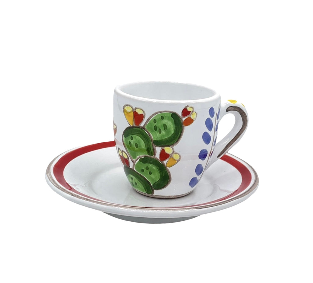 Espresso cup Rounded prickly pears