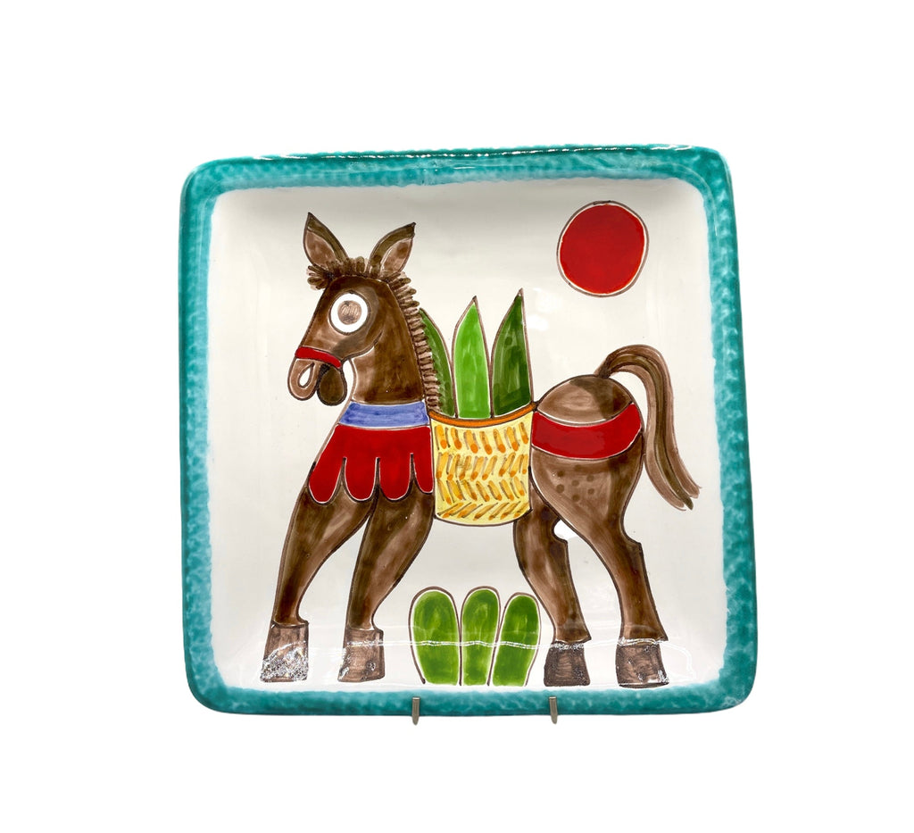 Donkey Square Plate