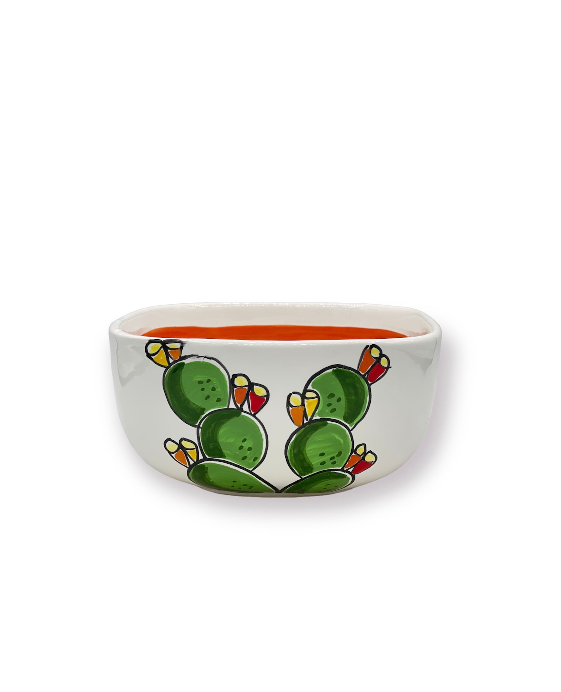 Square Bowl Prickly Pears