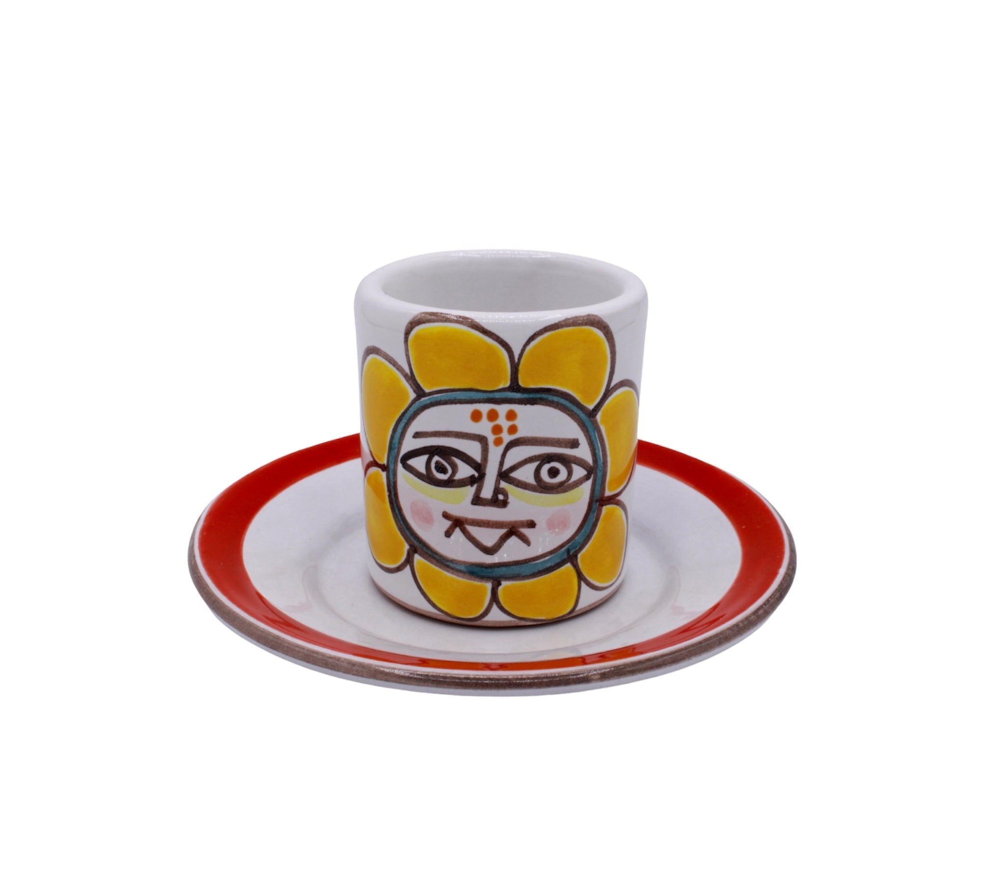 Sun Cylindrical Coffee Cup