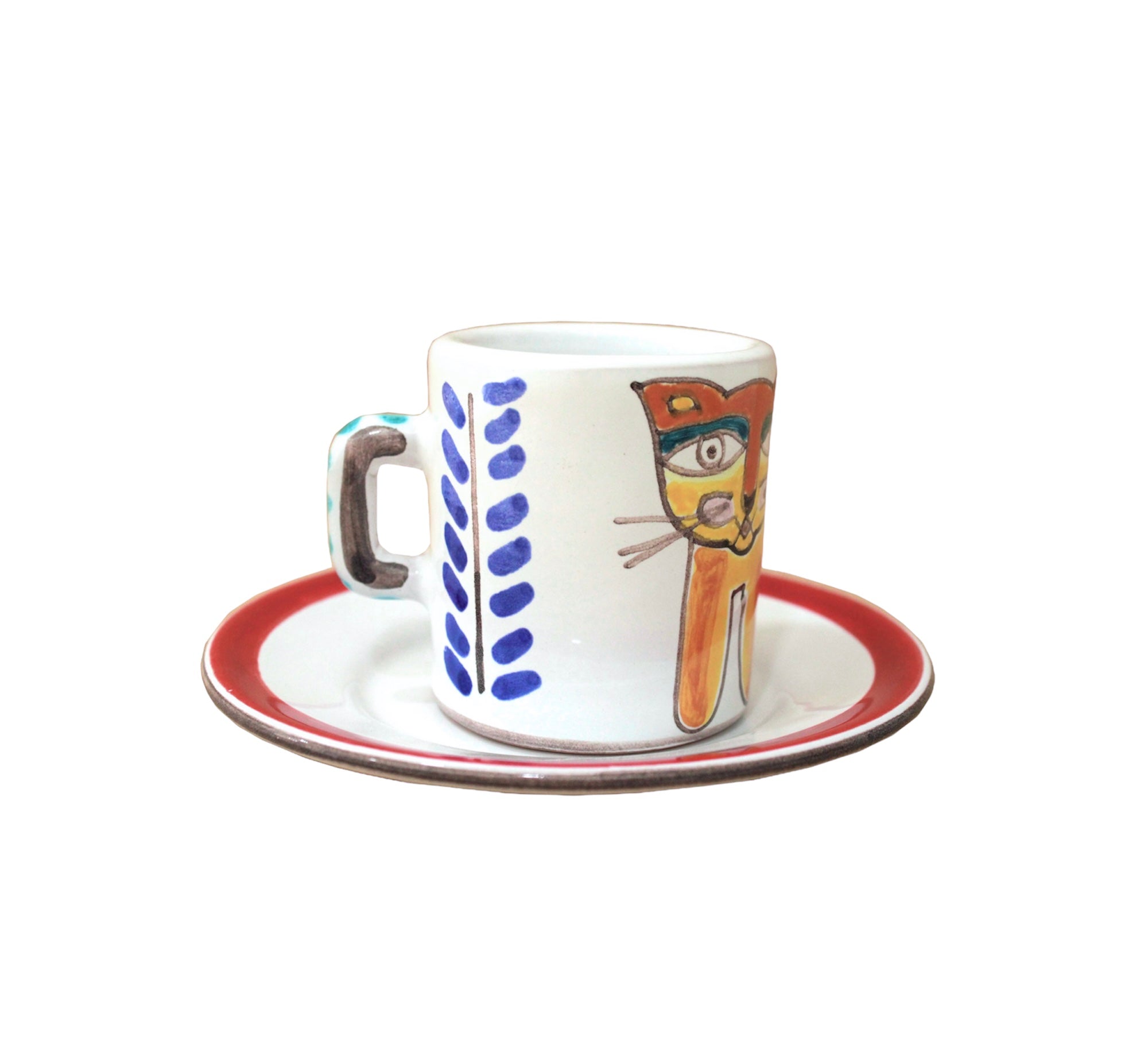 Cat coffee cup