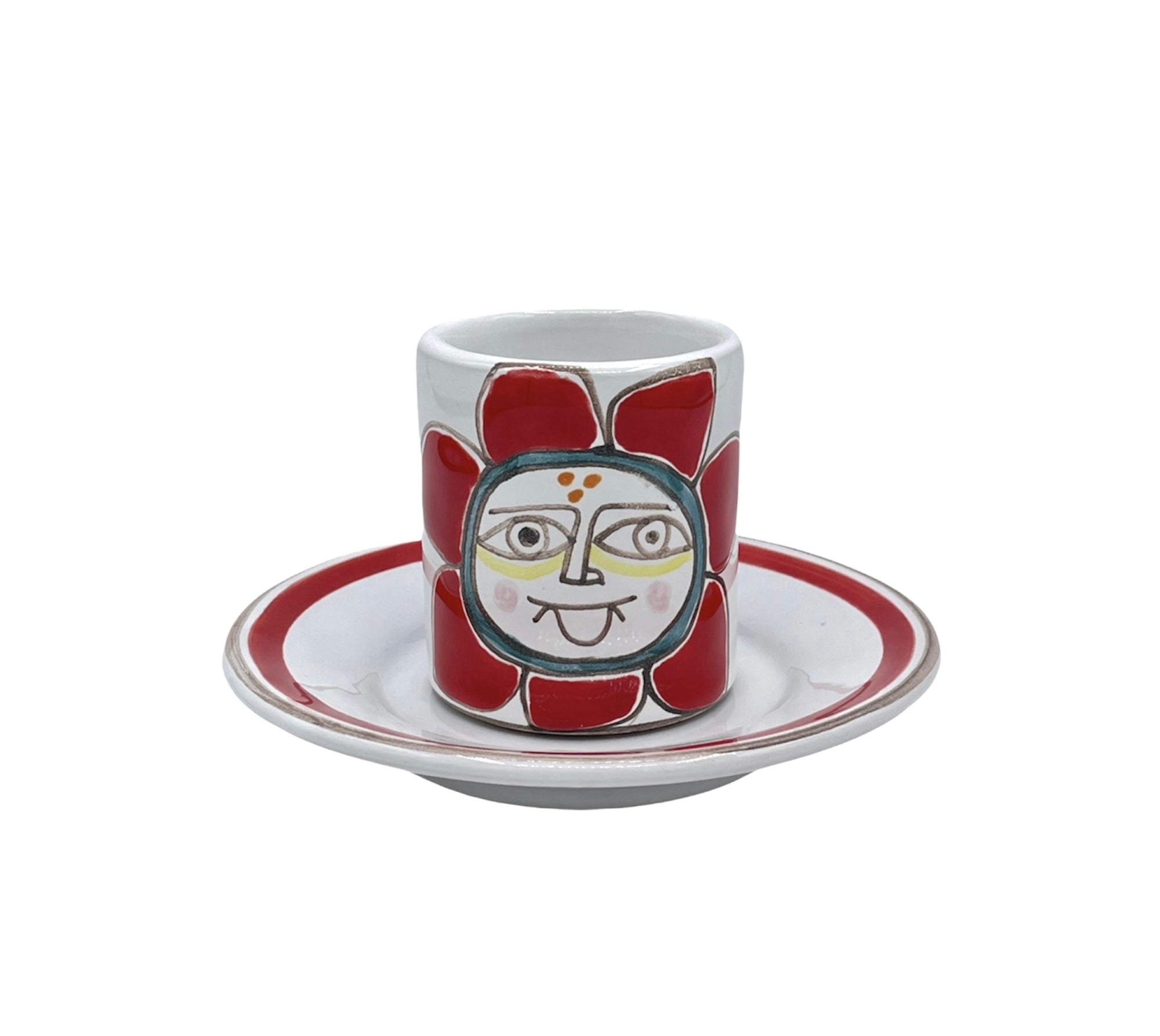 Sun Cylindrical Coffee Cup